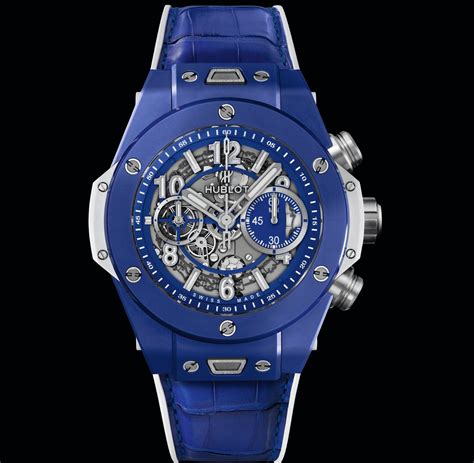 hublot big bang blue black|hublot big bang full sapphire.